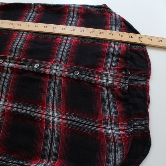 Madewell Classic Ex-Boyfriend Shirt in‎ Rollins Plaid Small - Picture 7 of 9